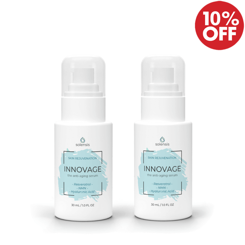 The INNOVAGE™ Serum — NMN + Resveratrol NAD⁺ Skin Rejuvenation for Anti-Aging & Firmness (Adults 40+)