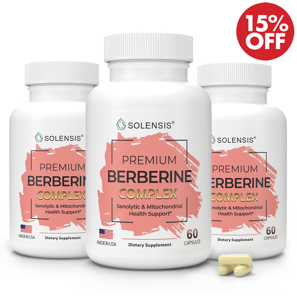 3-Pack PREMIUM BERBERINE COMPLEX