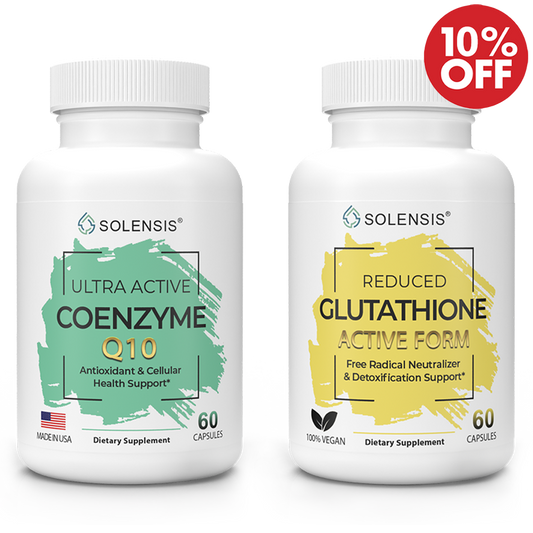 2-Pack ADVANCED DNA PROTECTION (L-Glutathione and Coenzyme Q10)