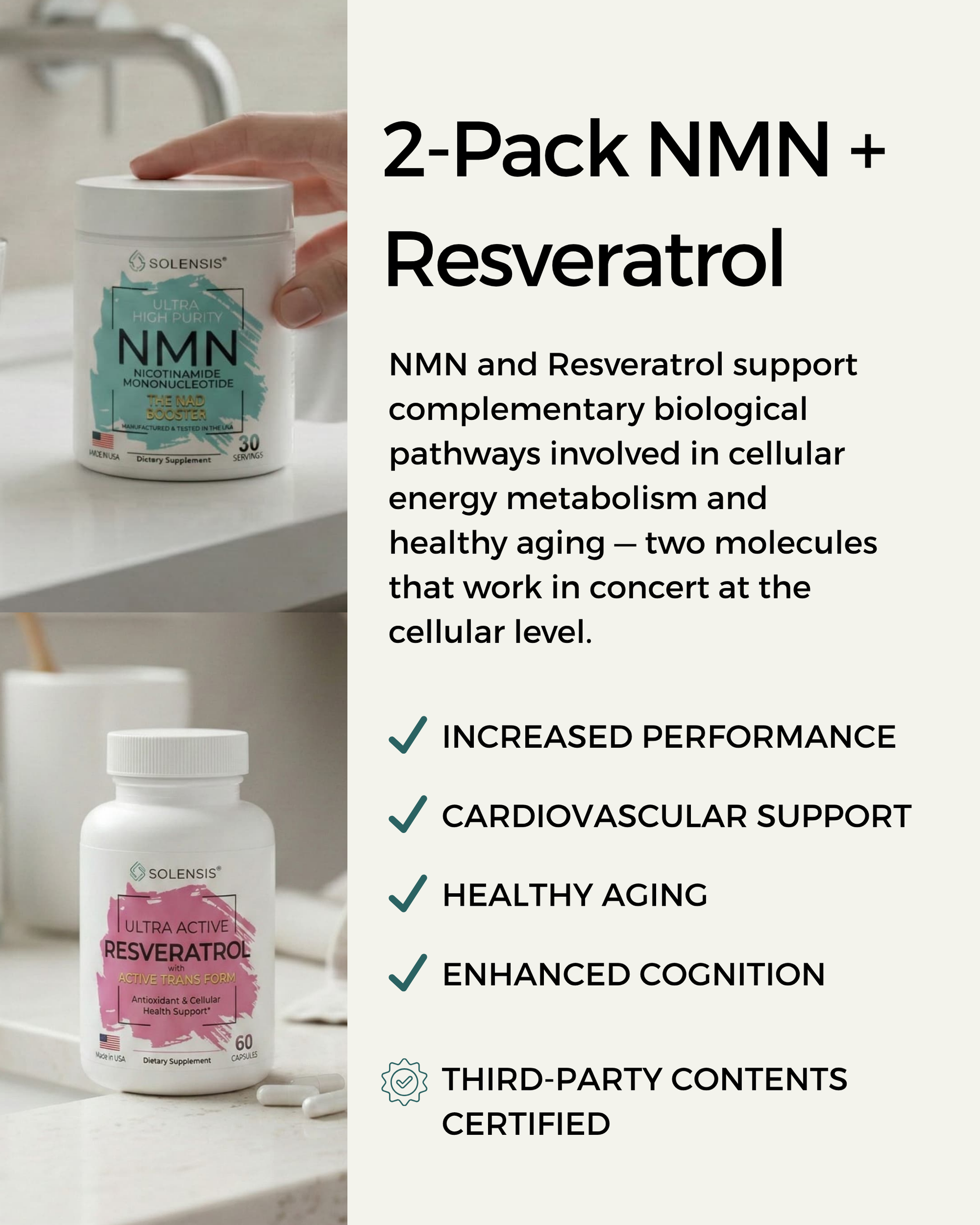 2-pack_NMN_Resveratrol health benefits