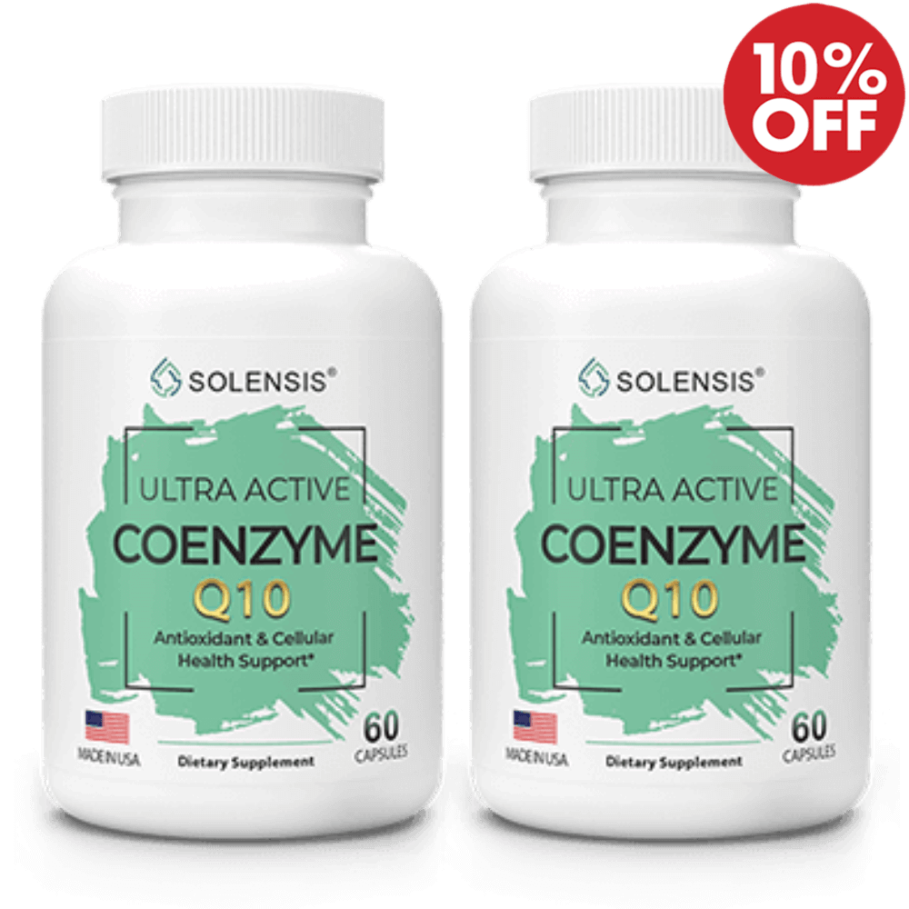 CoQ10 — Mitochondrial Energizer for Heart, Brain & Cellular Vitality (Adults 40+)