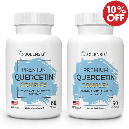 Quercetin — Senolytic for Cellular Renewal & Inflammaging Defense (Adults 30+)