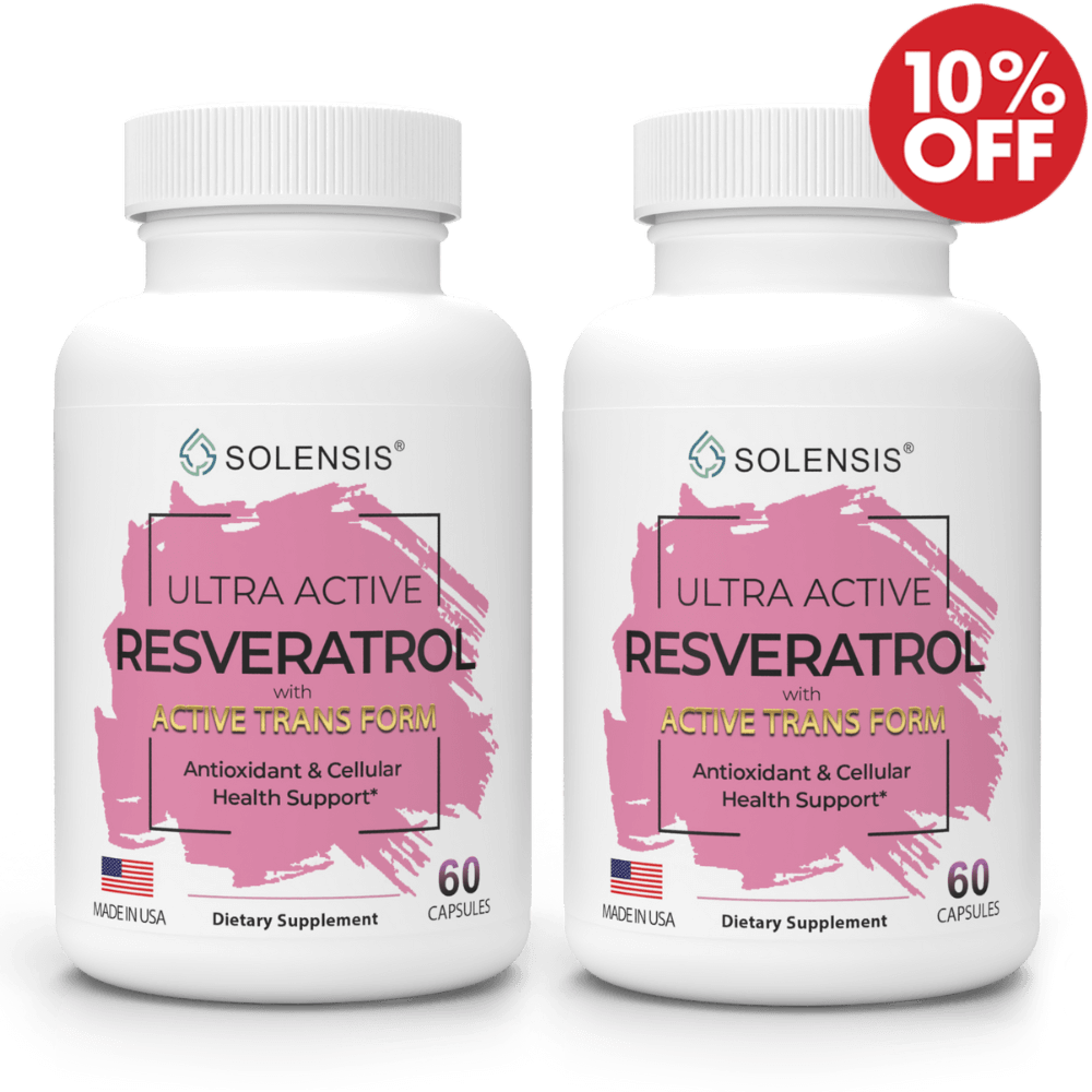 Resveratrol — Sirtuin Activator & Antioxidant for Cellular Health & Longevity (Adults 35+)