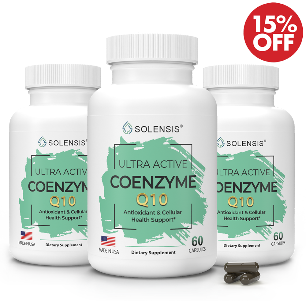 3-Pack ULTRA ACTIVE COENZYME Q10 (CoQ10)