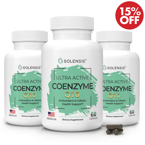 3-Pack ULTRA ACTIVE COENZYME Q10 (CoQ10)