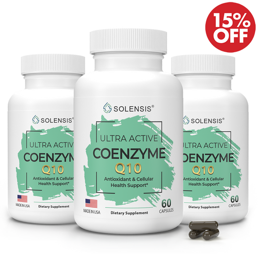 3-Pack ULTRA ACTIVE COENZYME Q10 (CoQ10)