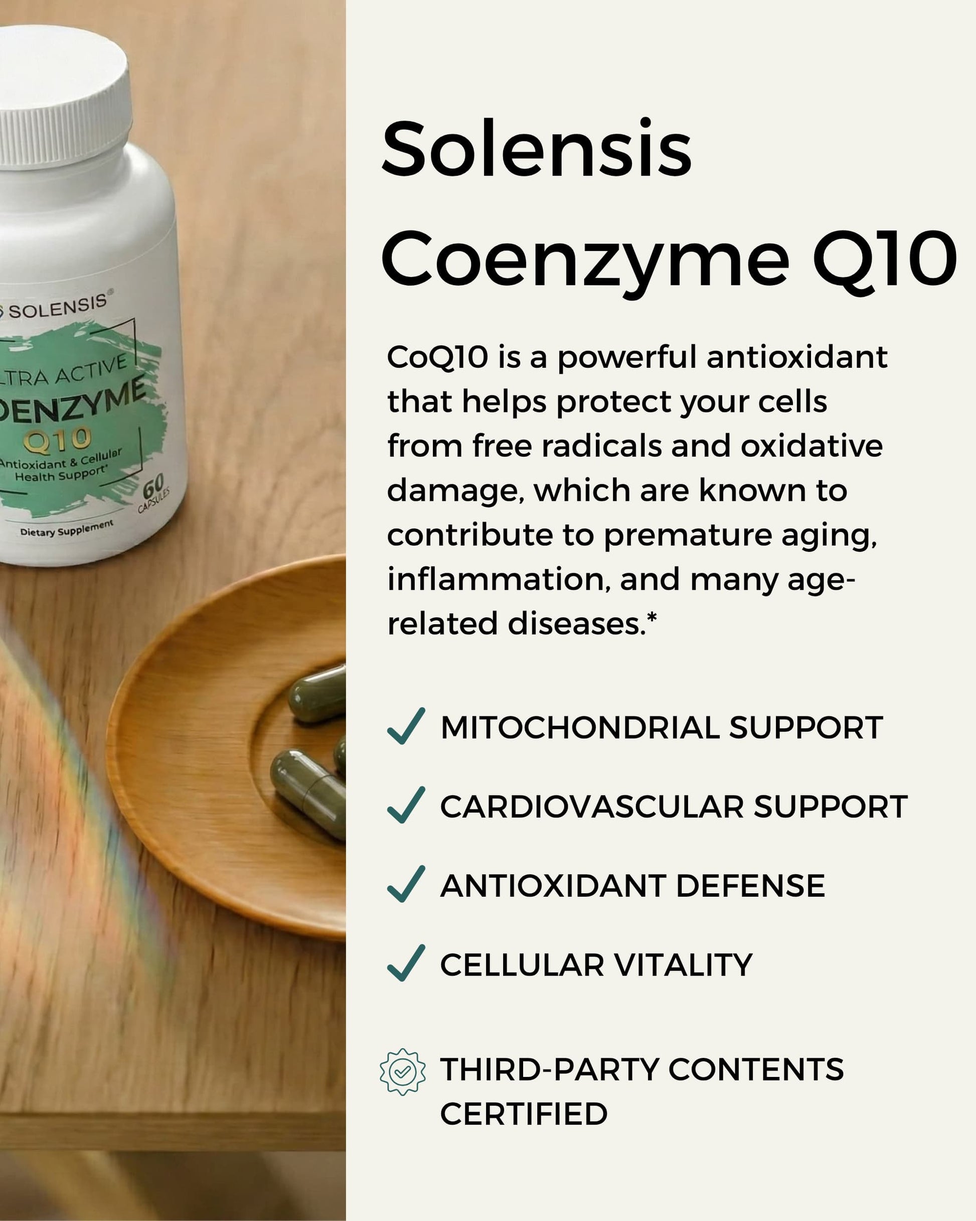 CoQ10 health benefits