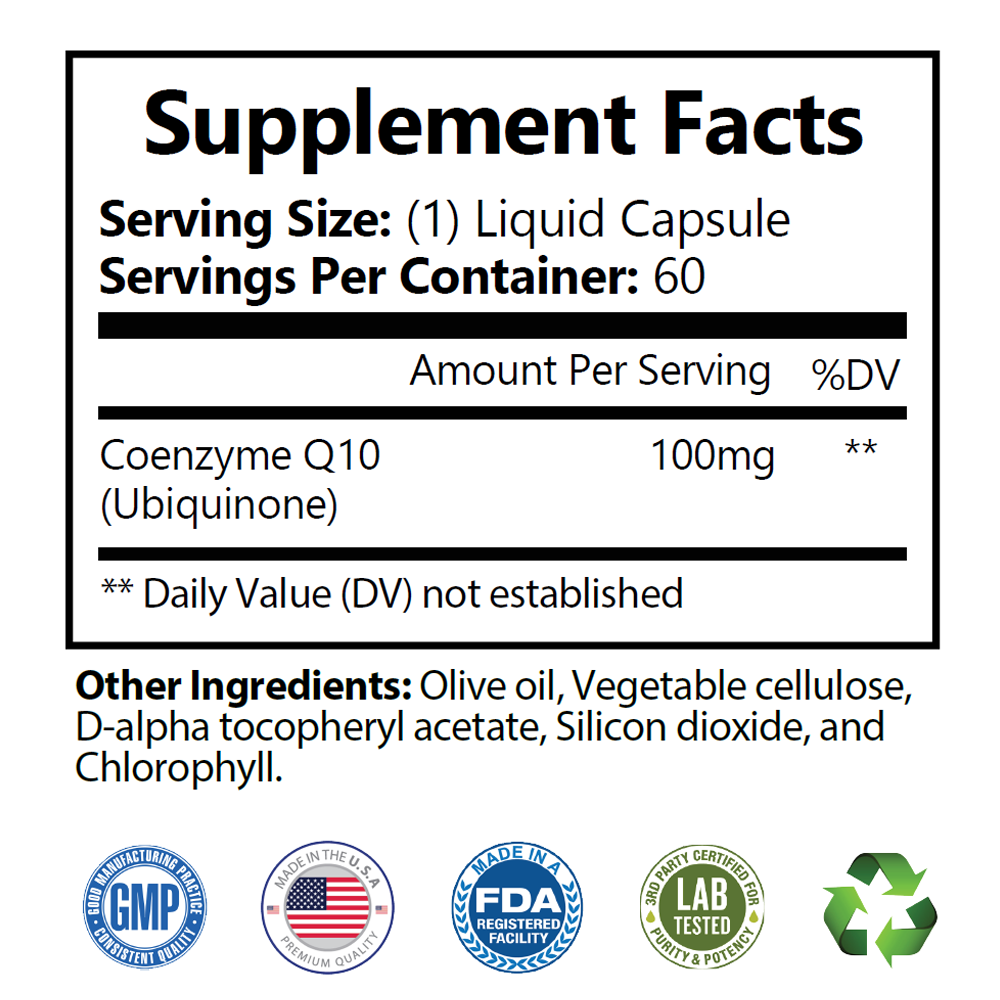 ULTRA ACTIVE COENZYME Q10 (CoQ10)