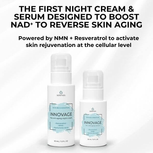 Innovage NAD NMN Night Cream & Serum by Solensis