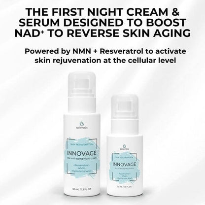 Innovage NAD NMN Night Cream & Serum by Solensis