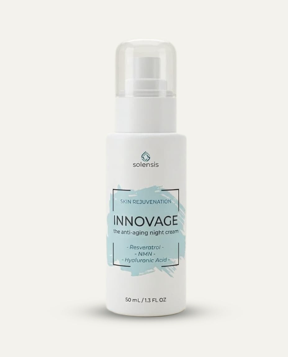 NMN Anti-Aging Night Cream — NAD+ Cellular Repair | Solensis