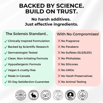 Innovage serum and night cream NMN NAD by Solensis