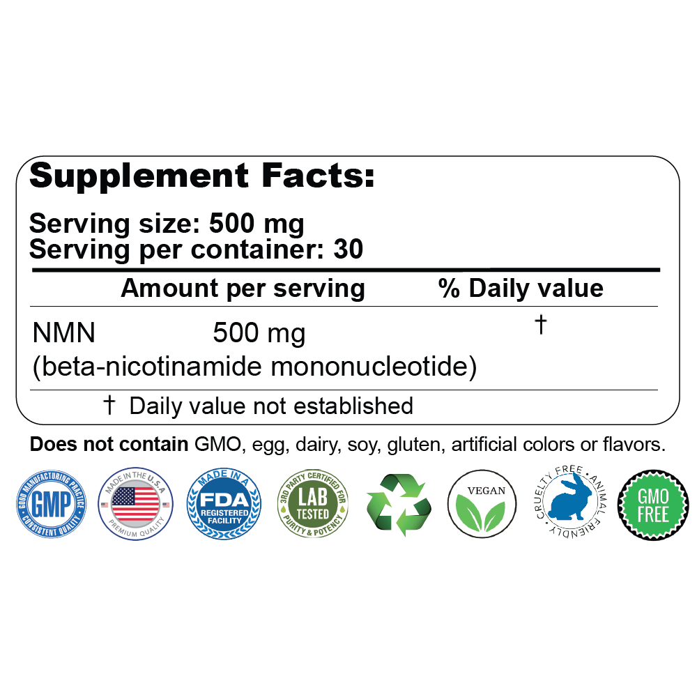 4-Pack ADVANCED DNA PROTECTION, DNA REPAIR & SENOLYTIC Complex (NMN, Resveratrol, L-Glutathione and Quercetin)