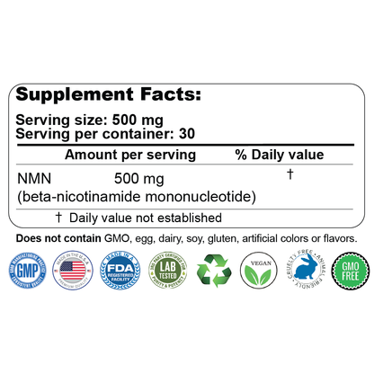 4-Pack ADVANCED DNA PROTECTION, DNA REPAIR & SENOLYTIC Complex (NMN, Resveratrol, L-Glutathione and Quercetin)