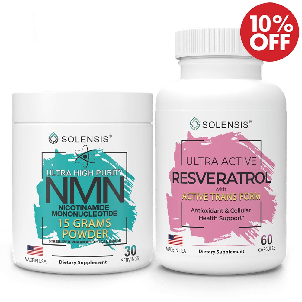 2-Pack ADVANCED DNA REPAIR (NMN and Resveratrol)