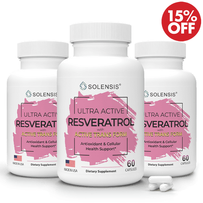 3-Pack ULTRA ACTIVE RESVERATROL COMPLEX
