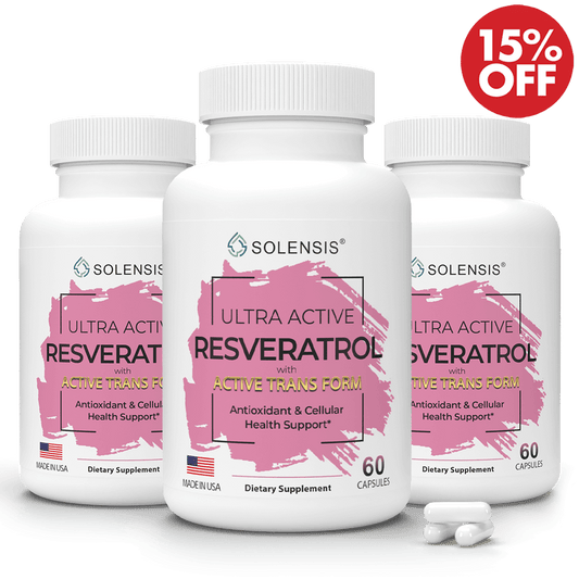 3-Pack ULTRA ACTIVE RESVERATROL COMPLEX