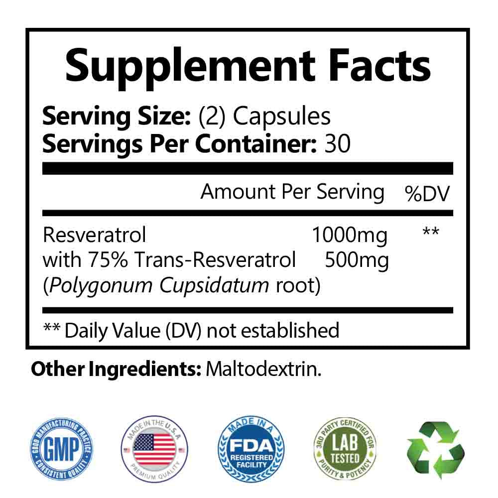 Premium High Purity Resveratrol Complex