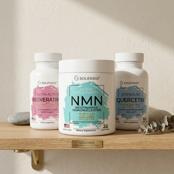 The longevity stack science hub illustration